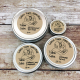 4 Sizes of Grass-fed Tallow Salve in Metal Tins, 1/2 ounce to 4 ounce