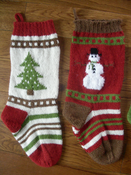 More Christmas stockings 