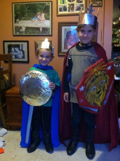 King Peter and King Edmund, Halloween 2016