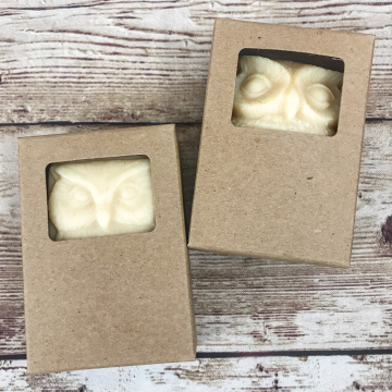 Handcrafted Goat Milk Soap, Cedarwood & Sage Owl Soap, Handmade Men's Soap for Gifts, Soap for Kids