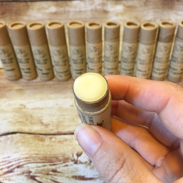 4-Pack Tallow Lip Balm, Paper Eco-Tube, Plastic-Free - Natural Nourishing Lip Balm in in Recyclable, Compostable Paper Eco-Tube Packaging