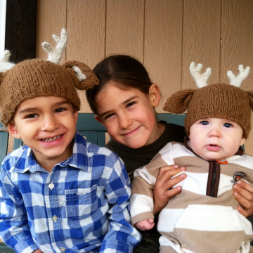 Deer Hats, Christmas 2016
