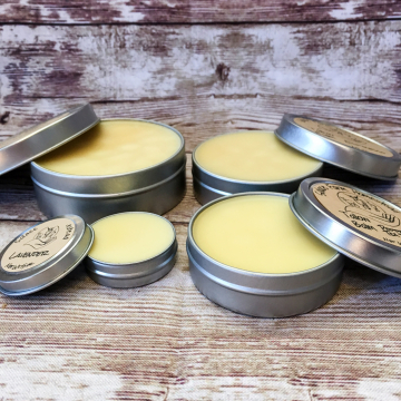 Tallow Balm  - Pastured Grass-fed Tallow Balm with Lanolin, Hand & Body Solid Lotion, for Dry Skin